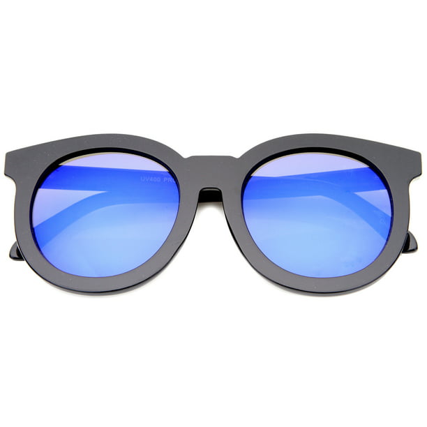 Geometric Mirror Flat Lens Sunglasses Retro Eye Glasses Eyewear Women's Fashion